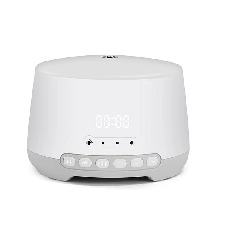 (image for) White Noise Sleep Aid Machine with Bluetooth Speaker App Mobile Phone Control Time,Display Timer,Off Alarm Clock Wake-Up